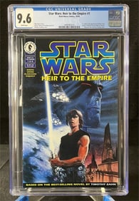 Star Wars Heir to the Empire Comic CGC 9.6 Key!