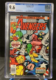 Avengers 157 CGC 9.6 High Grade Bronze Age Comic