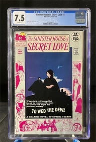 Sinister House of Secret Love 2 CGC 7.5
