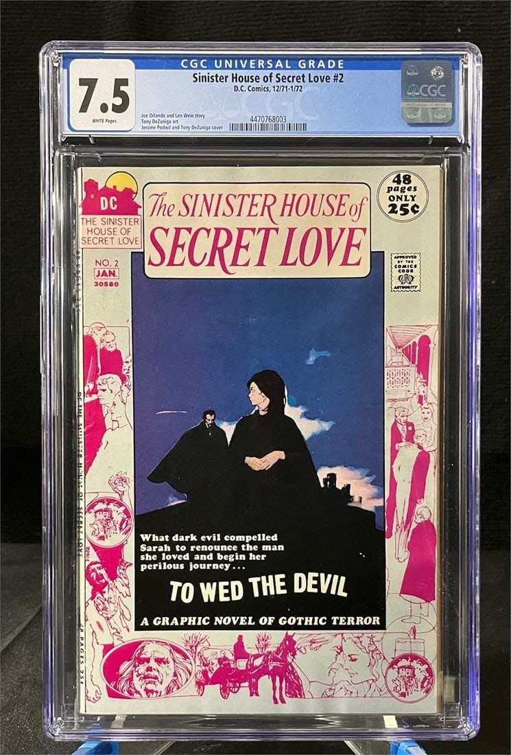 Sinister House of Secret Love 2 CGC 7.5 (1 of 1)