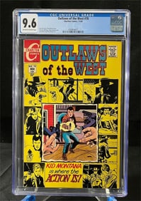 Outlaws of the West CGC 9.6 High Grade Silver Age