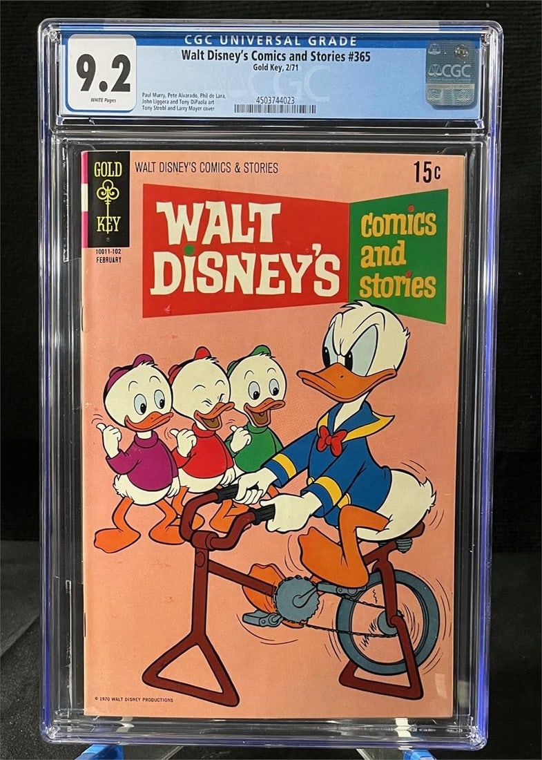 Walt Disney's Comics & Stories 375 CGC 9.2 (1 of 1)