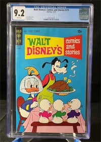 Walt Disney's Comics & Stories 375 CGC 9.2