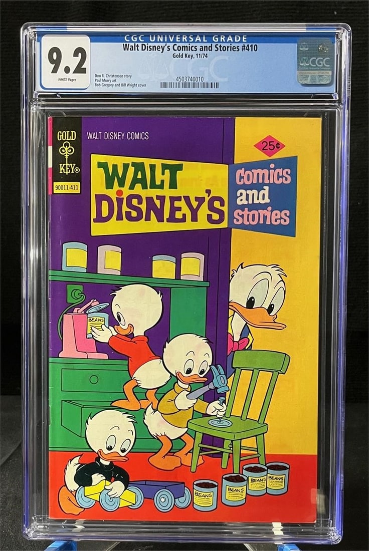Walt Disney's Comics & Stories 410 CGC 9.2 (1 of 1)
