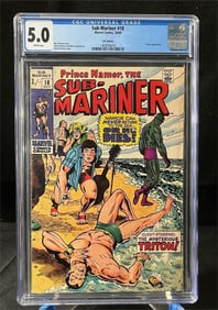 Sub-Mariner 18 U.K Edition CGC 5.0