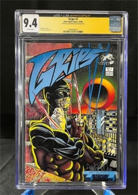 Grips 2 Signed Tim Vigil CGC 9.4 Horror Comic
