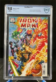 Iron Man 13 1st app Space Friends CBCS 9.8