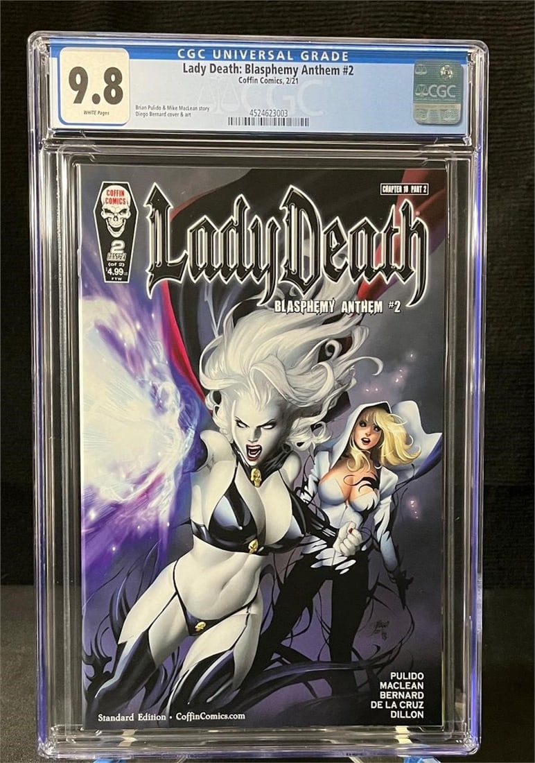 Lady Death Coffin Comics Series CGC 9.8 (1 of 1)