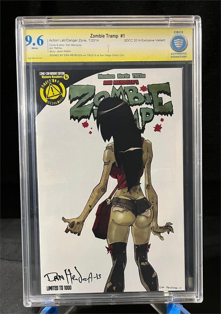 Zombie Tramp 1 SDCC Signed Variant CBCS 9.6 (1 of 1)