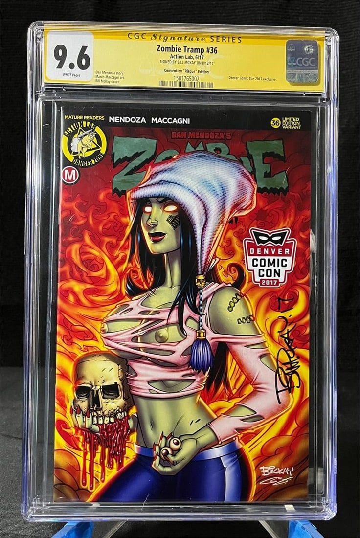 Zombie Tramp 36 Signed Convention Edition CGC 9.6 (1 of 1)