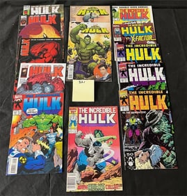Hulk Comic Lot w/Red Hulk & 1st Series Issues