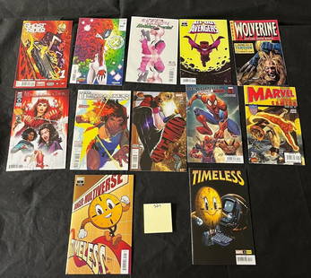 Large Marvel Modern Age Variant Cover Comics: We are a veteran owned company. Please look at the Photos Carefully to determine condition of lot. All lots sold as is. Please message if you have any questions. By placing a bid, you agree to the ter