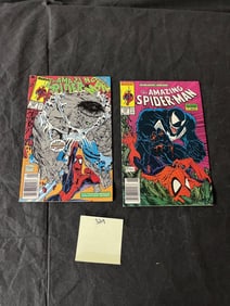 ASM 316 & 328 Todd McFarlane Art Newsstand Edition