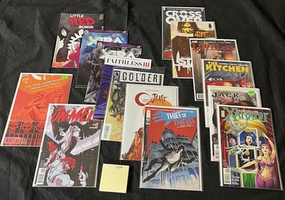 Group of Modern Comic Books