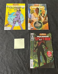 Hawkeye, Miles Morales Spider-man 1 + Comics