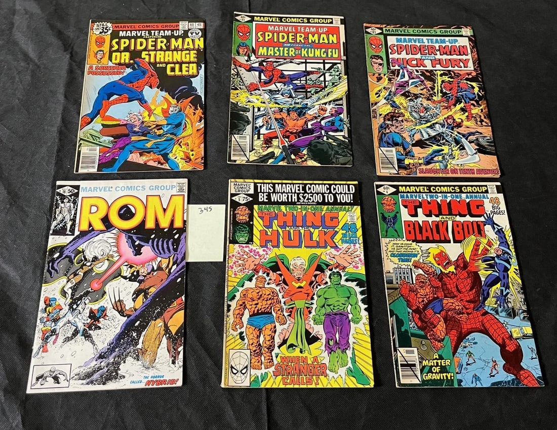Marvel Bronze Age Comics w/ Rom 18 (1 of 2)