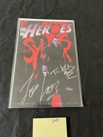 Heroes Comic Signedby Jeph Loeb & Tim Kring #/300