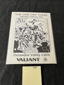 Valiant Signed Tour Card by Sean Chen +