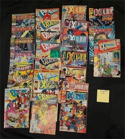 Excalibur Marvel Comics Lot