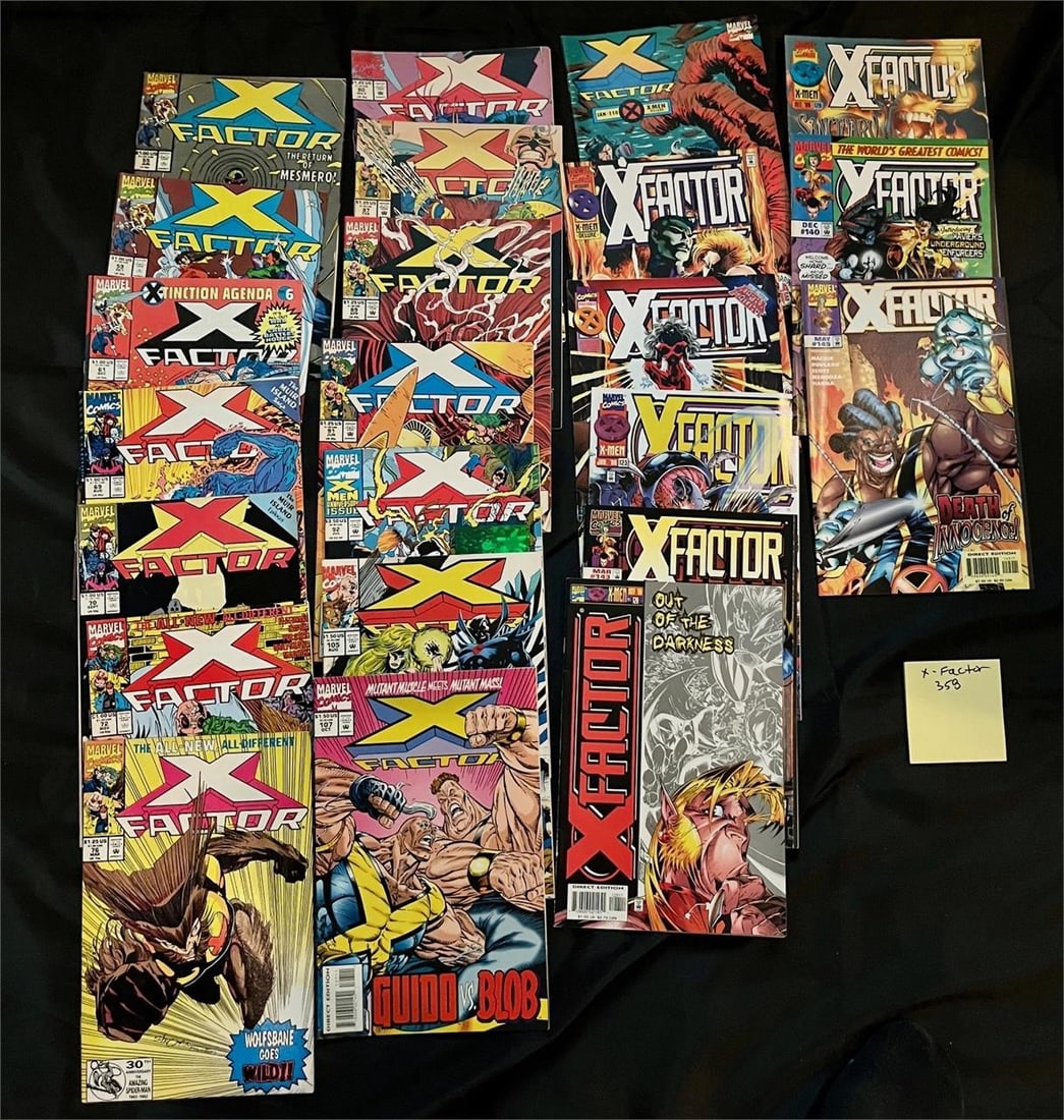 X-factor Marvel 1st Series + Misc. X-men Comics (1 of 1)