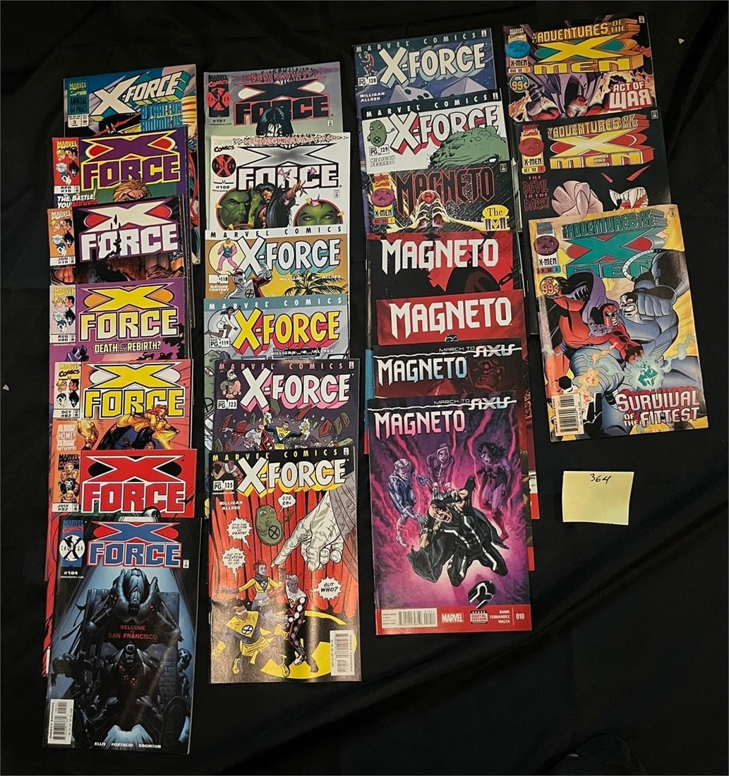 X-force Modern Comics + Misc. X-men (1 of 1)
