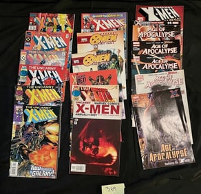 Mix of Modern Age X-men Comic Books