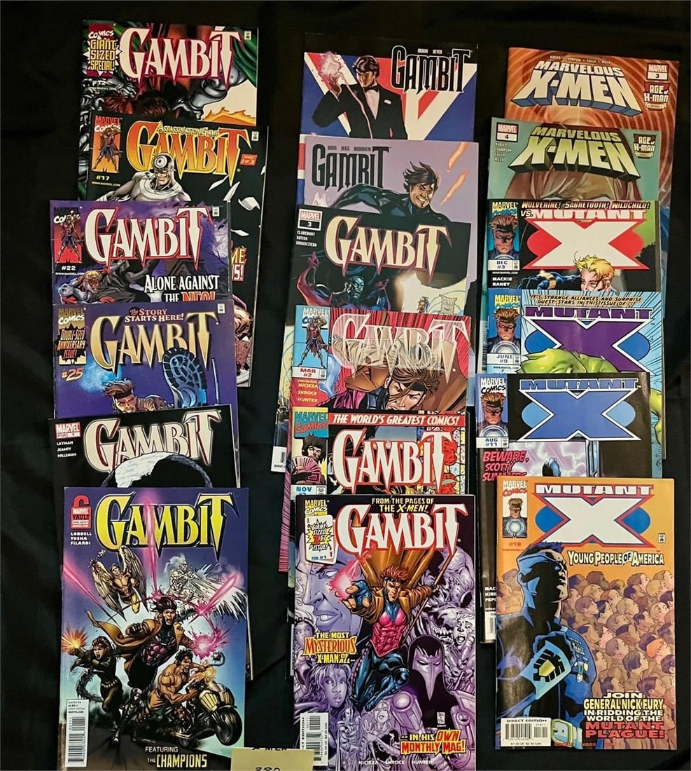 Gambit, Mutant X + Comic Books (1 of 1)