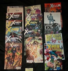 X-men Blue + Misc. X-men Comic Books