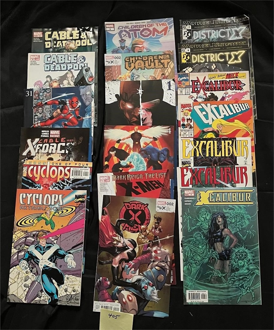 Excalibur, Deadpool & Modern Age Comic Books (1 of 1)