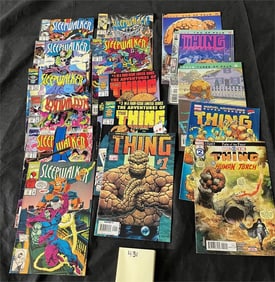 Thing & Sleepwalker Marvel Comic Books