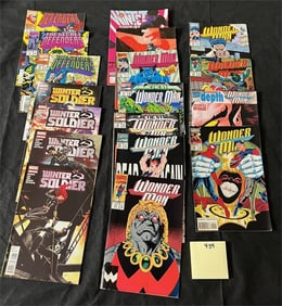 Winter Soldier & Wonder Man Comic Books