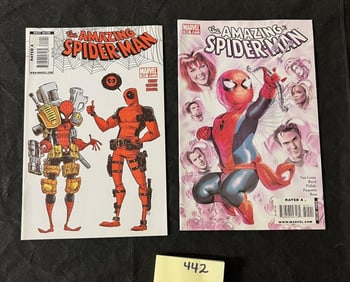 Amazing Spider-man 605 & 611 Marvel Comic Books