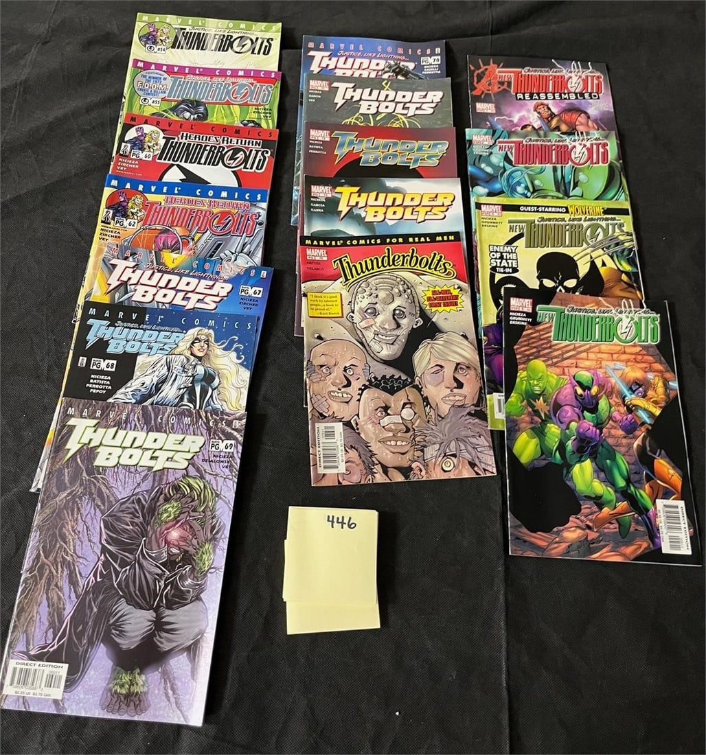 Misc. Thunderbolts Modern Marvel Comic Books (1 of 1)