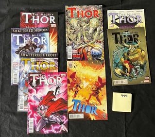 Mighty Thor Series Marvel Comic Books