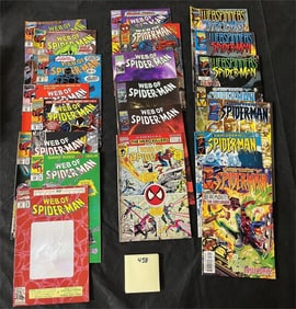 Web of Spider-man + Spider-man Comic Books