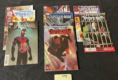 Miles Morales Spider-man + Modern Age Comic Books