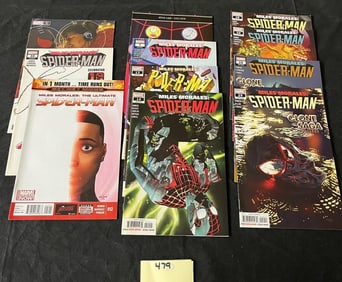 Miles Morales Spider-man Comic Books