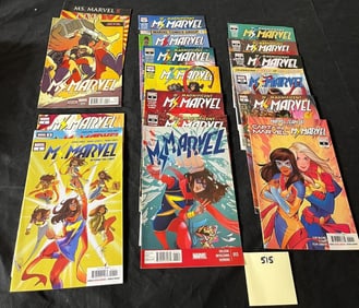 Ms. Marvel Kamala Kahn Marvel Comic Books