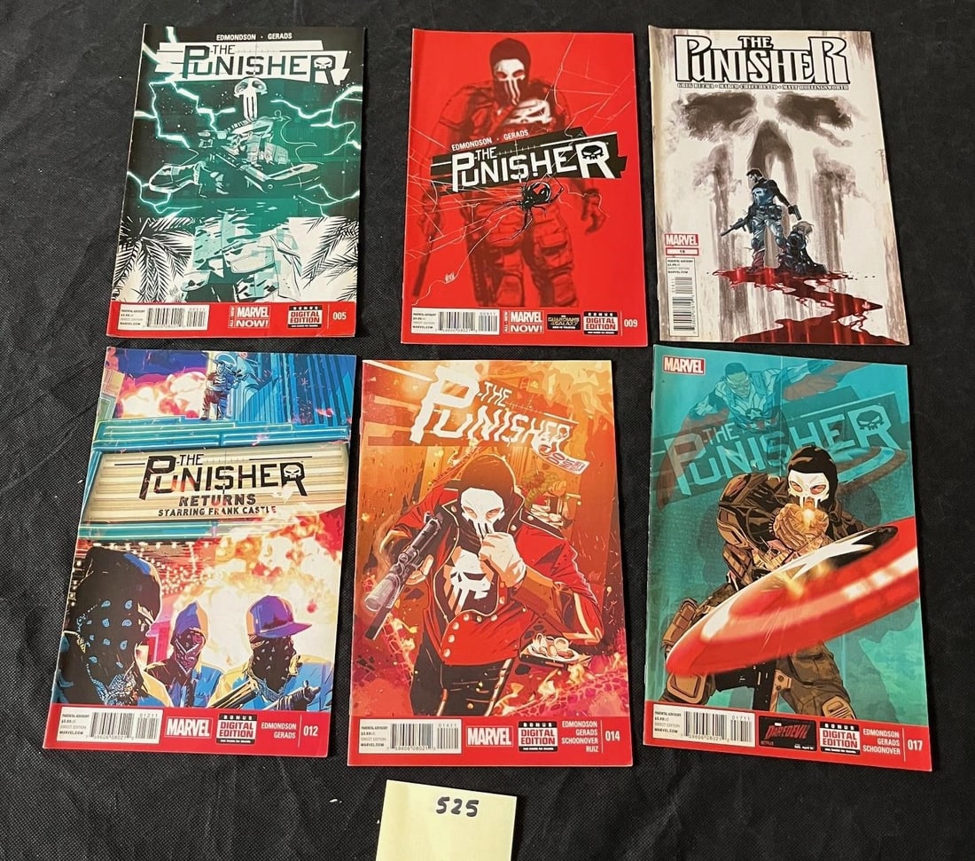 Punisher Marvel Now! + Comic Books (1 of 1)