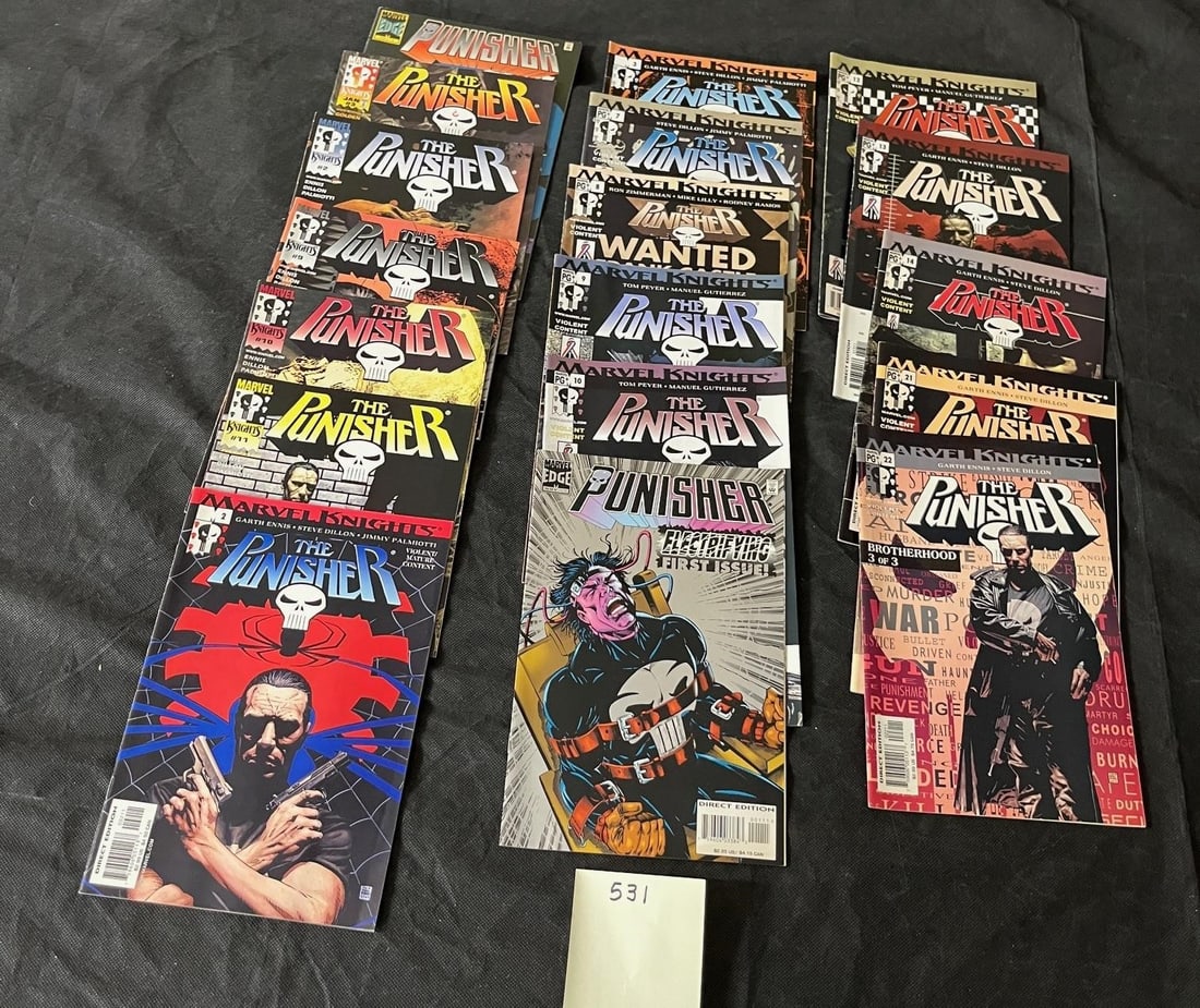 Punisher Marvel Knights Comic Books (1 of 1)