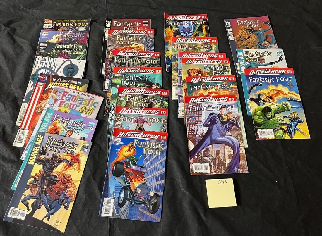 Fantastic Four Comic Books: We are a veteran owned company. Please look at the Photos Carefully to determine condition of lot. All lots sold as is. Please message if you have any questions. By placing a bid, you agree to the ter