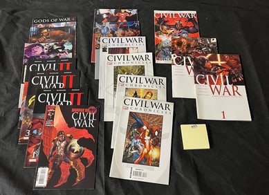 Marvel Civil War & Civil War II Comic Books