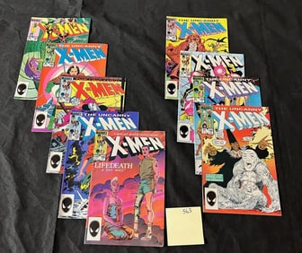 X-men 181-190 Marvel Bronze Age Comics