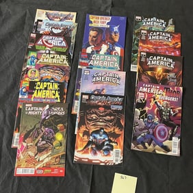 Captain America Marvel Comic Books