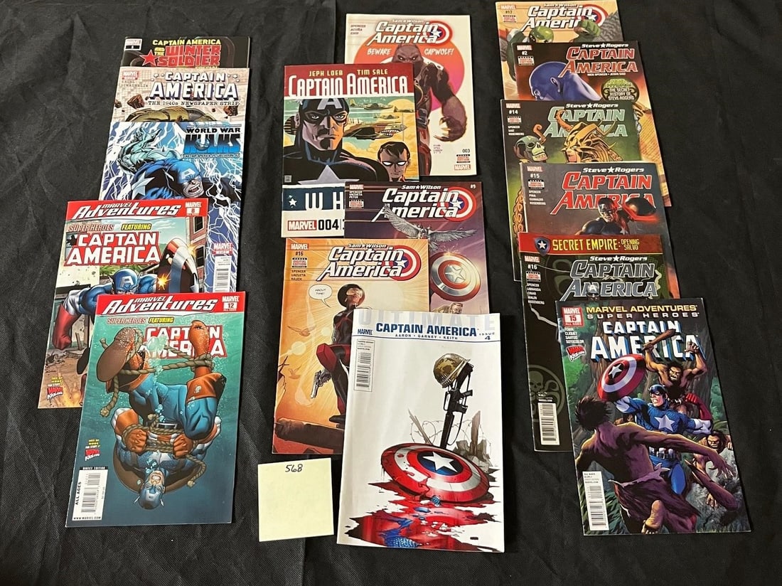 Captain America Modern Age Marvel Comic Books (1 of 1)