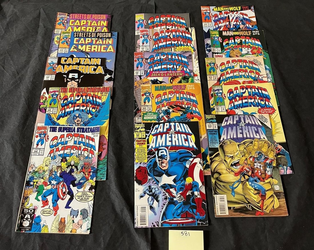 Captain America Marvel 1st Series Comic Books (1 of 1)