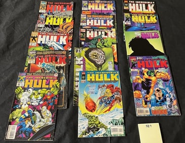 Hulk Marvel 1st Series Bronze Age Comic Books
