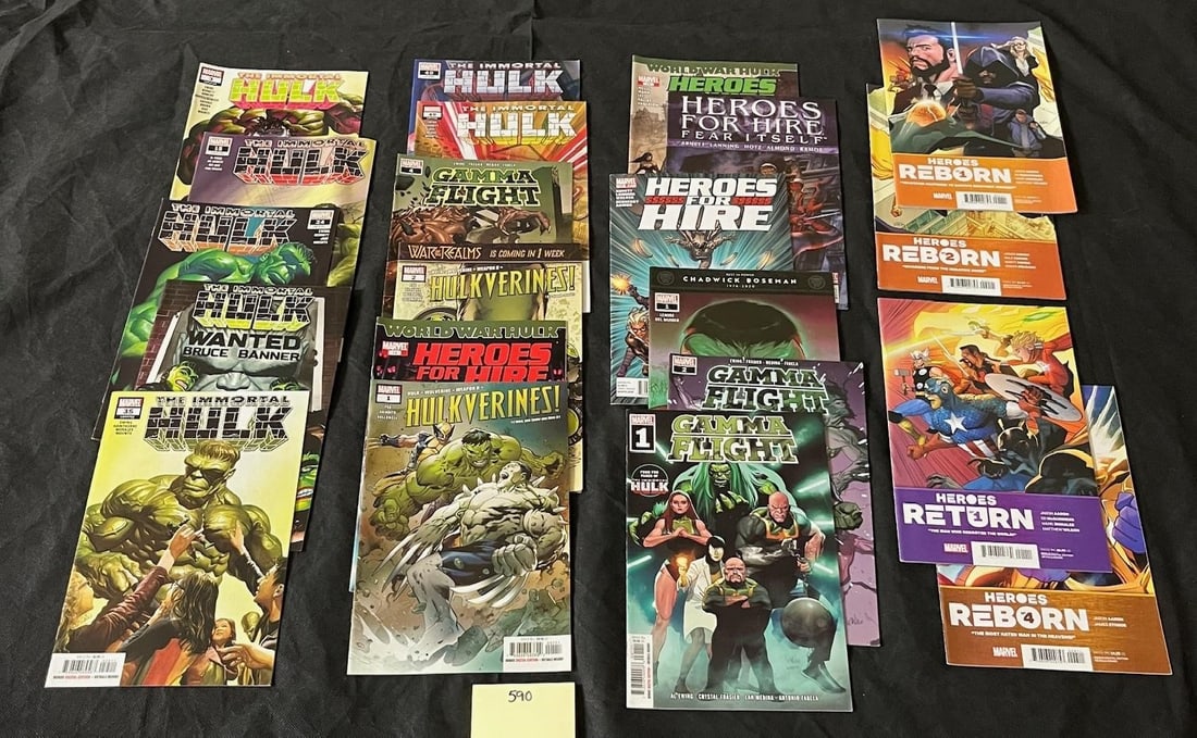 Immortal Hulk, Gamma Flight + Marvel Comic Books (1 of 1)