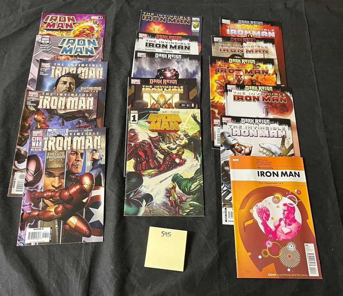 Invincible Iron Man Modern Age Marvel Comic Books (1 of 1)