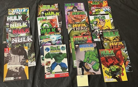 Modern Age Hulk Comic Books w/#1 Issue